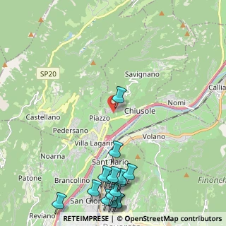 Mappa Via Rovereto, 38060 Pomarolo TN, Italia (3.08375)