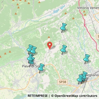 Mappa Via Giacomo Matteotti, 31020 Refrontolo TV, Italia (5.13364)