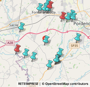 Mappa Via Aldo Moro, 33070 Brugnera PN, Italia (4.625)