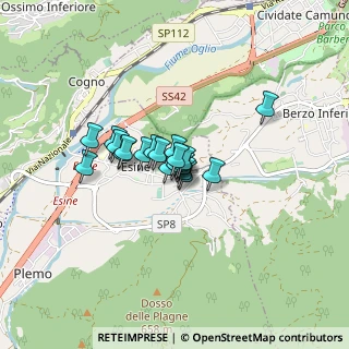 Mappa Piazza Giuseppe Garibaldi, 25040 Esine BS, Italia (0.449)