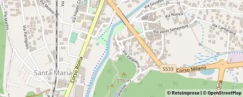 Mappa Gravellona Toce