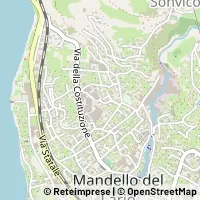 Map Mandello del Lario