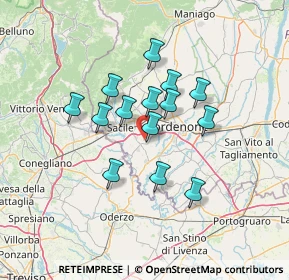 Mappa Via Julia, 33070 Brugnera PN, Italia (10.42214)