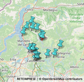 Mappa Via Rancilio, 23817 Moggio LC, Italia (11.4185)