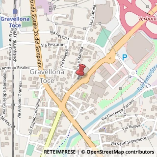Mappa Corso Guglielmo Marconi, 77, 28883 Gravellona Toce, Verbano-Cusio-Ossola (Piemonte)
