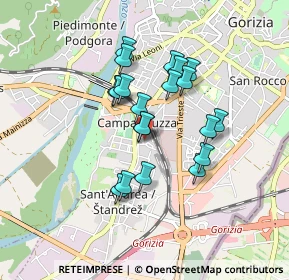 Mappa Via del Pasubio, 34170 Gorizia GO, Italia (0.696)