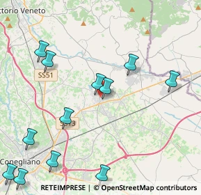 Mappa Via Cristoforo Colombo, 31010 Pianzano , Italia (5.2075)