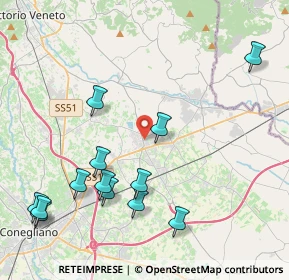 Mappa Via Cristoforo Colombo, 31010 Pianzano , Italia (4.77692)