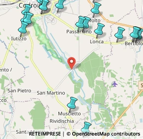 Mappa Case Sparse, 33033 Codroipo UD, Italia (3.177)