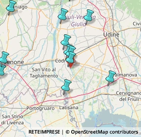Mappa Case Sparse, 33033 Codroipo UD, Italia (20.03154)