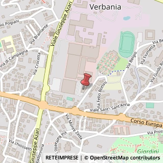 Mappa Viale Giuseppe Azari, 94, 28922 Verbania, Verbano-Cusio-Ossola (Piemonte)