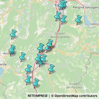 Mappa 38060 Nomi TN, Italia (9.4895)