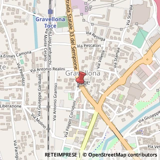 Mappa Piazza Vittorio Veneto, 16, 28883 Gravellona Toce, Verbano-Cusio-Ossola (Piemonte)
