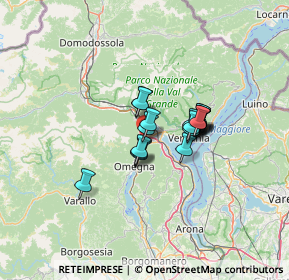 Mappa Corso Guglielmo Marconi, 28883 Gravellona Toce VB, Italia (8.32842)