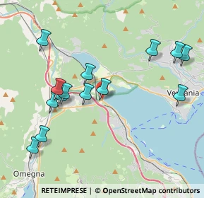 Mappa Via San Carlo, 28831 Baveno VB, Italia (4.22429)