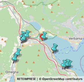 Mappa Via San Carlo, 28831 Baveno VB, Italia (4.626)