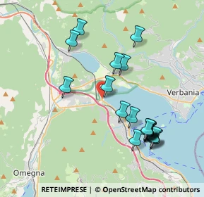 Mappa Via S. Carlo, 28831 Baveno VB, Italia (3.945)