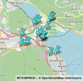 Mappa Via S. Carlo, 28831 Baveno VB, Italia (1.265)