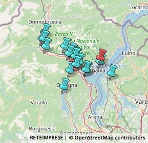 Mappa Via Cav. Anacleto Cirla, 28883 Gravellona Toce VB, Italia (8.63222)