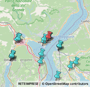 Mappa Via Guido Rossa, 28922 Verbania VB, Italia (7.7275)