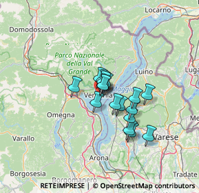 Mappa Via Guido Rossa, 28922 Verbania VB, Italia (8.23235)