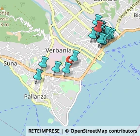 Mappa Via Guido Rossa, 28922 Verbania VB, Italia (0.9655)