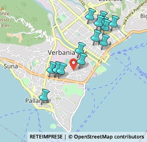 Mappa Via Guido Rossa, 28922 Verbania VB, Italia (0.88467)