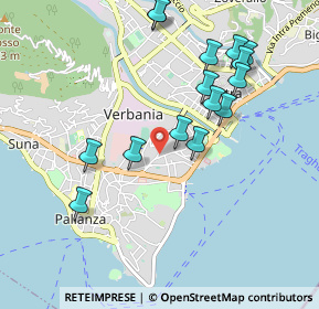 Mappa Via Guido Rossa, 28922 Verbania VB, Italia (0.97933)