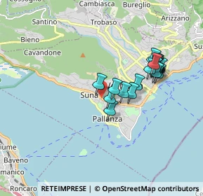 Mappa Corso Nazioni Unite, 28922 Pallanza VB, Italia (1.596)