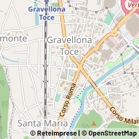 地图 Gravellona Toce