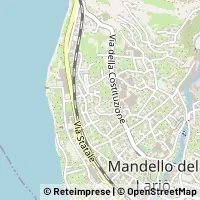 Karte Mandello del Lario