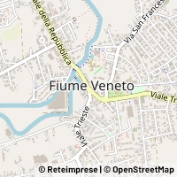 Mapa Fiume Veneto
