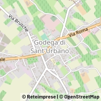 Map Godega di Sant'Urbano