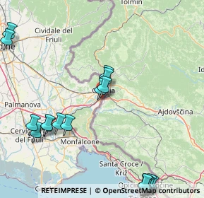 Mappa Staz. Confinaria S.Andrea, 34170 Gorizia GO, Italia (22.735)