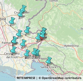 Mappa Staz. Confinaria S.Andrea, 34170 Gorizia GO, Italia (15.29824)