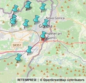 Mappa Staz. Confinaria S.Andrea, 34170 Gorizia GO, Italia (4.90538)