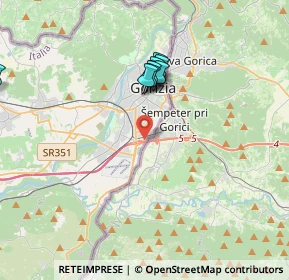 Mappa Staz. Confinaria S.Andrea, 34170 Gorizia GO, Italia (4.45818)