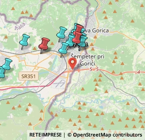 Mappa Staz. Confinaria S.Andrea, 34170 Gorizia GO, Italia (3.3275)