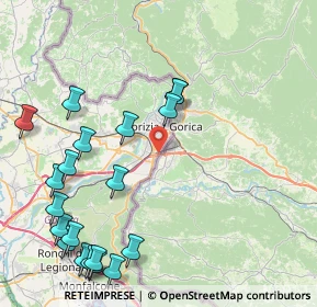 Mappa Staz. Confinaria S.Andrea, 34170 Gorizia GO, Italia (10.411)