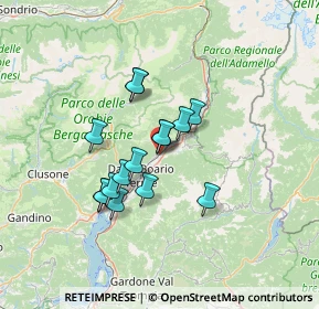 Mappa Via Grigna, 25052 Piamborno BS, Italia (10.37867)