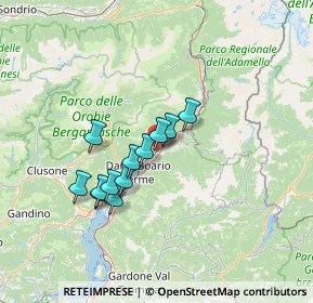 Mappa Via Grigna, 25052 Piamborno BS, Italia (10.66917)