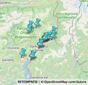 Mappa Via Grigna, 25052 Piamborno BS, Italia (8.84308)