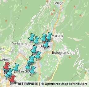 Mappa Via Castello, 38062 Arco TN, Italia (2.6415)