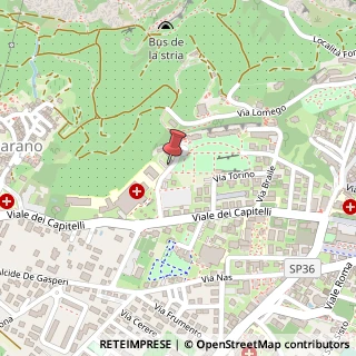 Mappa Via Francesco II di Borbone, 28, 38062 Arco, Trento (Trentino-Alto Adige)