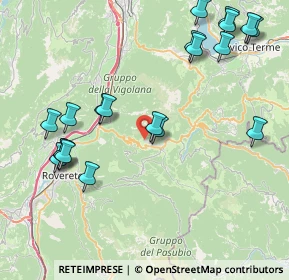 Mappa Via G. Leopardi, 38064 Folgaria TN, Italia (9.5085)