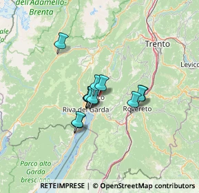 Mappa Via Antonio Gazzoletti, 38062 Arco TN, Italia (8.47308)