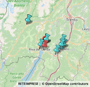 Mappa Via Giovanni Segantini, 38062 Arco TN, Italia (8.60929)