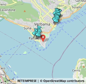 Mappa Via delle Rose, 28922 Pallanza VB, Italia (1.70933)