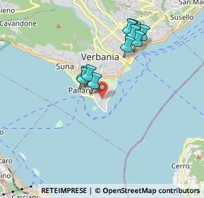 Mappa Via delle Rose, 28922 Pallanza VB, Italia (1.68727)