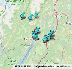 Mappa Via Bettinazzi, 38062 Arco TN, Italia (10.28389)